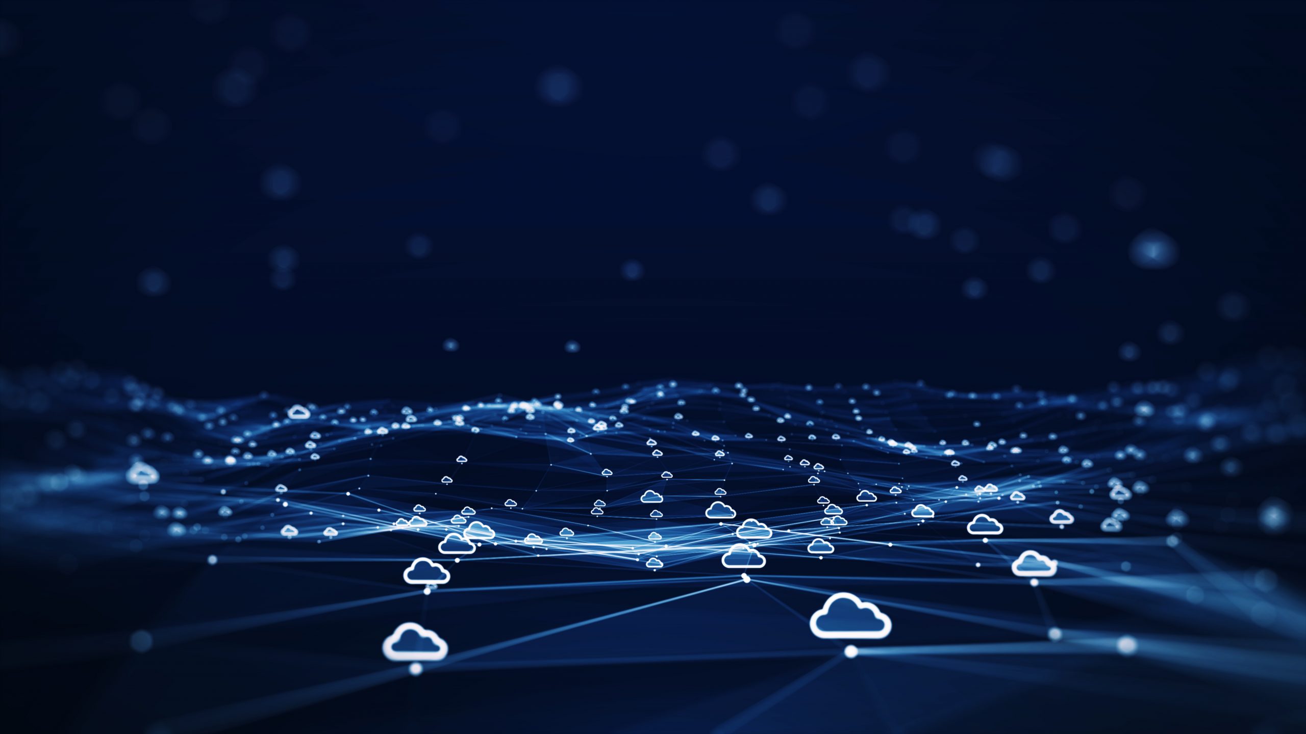 cloud computing technology concept Upload-download transfer data